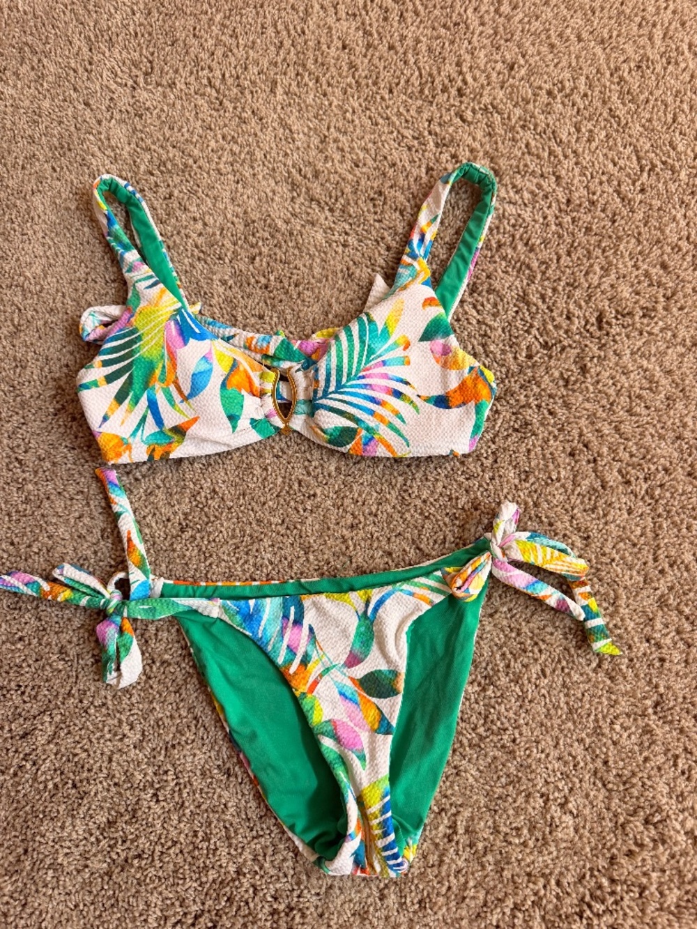 Becca Isla Verde Scoop Top & Side-tie Bottom